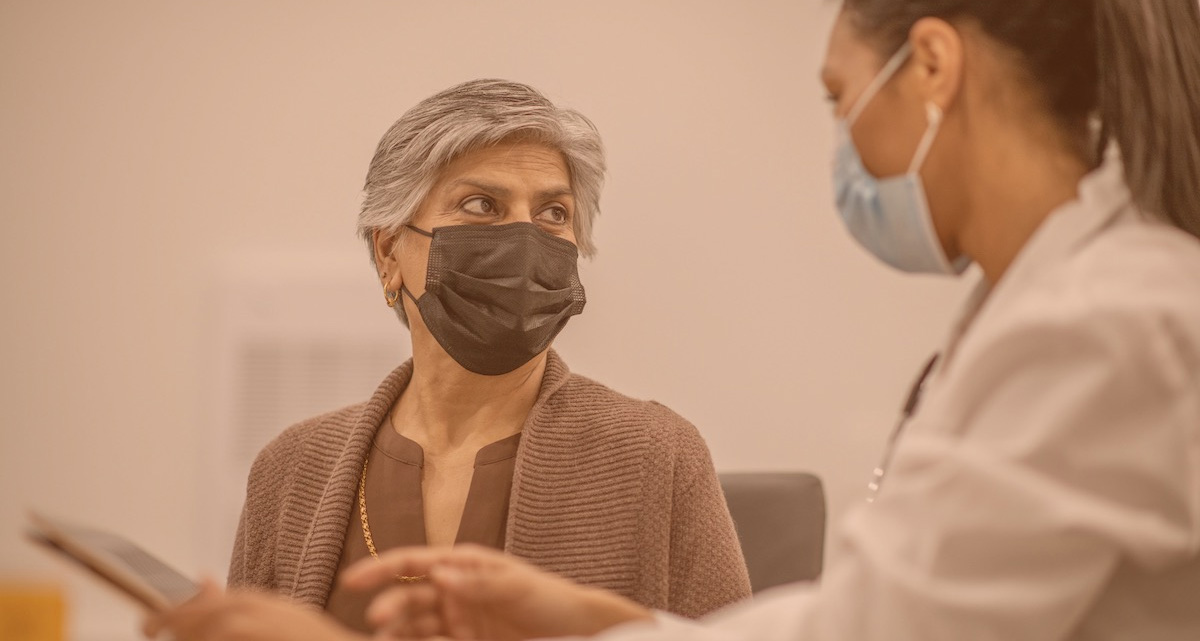 Woman Afraid of Vaccine